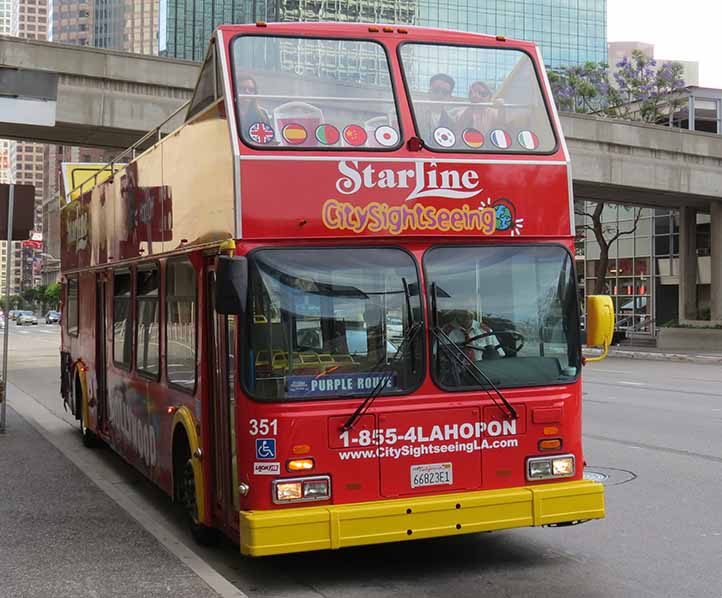 StarLine City Sightseeing New Flyer open topper 351